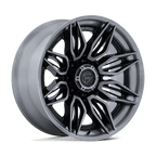 Fuel 1Pc Fc404 Mutiny 20X9 +1 Gloss Black Brushed Dark Tint