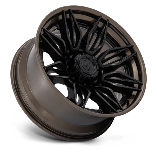 Fuel 1Pc Fc404 Mutiny 22X10 +0 Matte Black W Gloss Bronze Lip