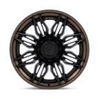 Fuel 1Pc Fc404 Mutiny 22X10 +0 Matte Black W Gloss Bronze Lip