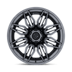 Fuel 1Pc Fc404 Mutiny 22X10 -18 Gloss Black Brushed Dark Tint