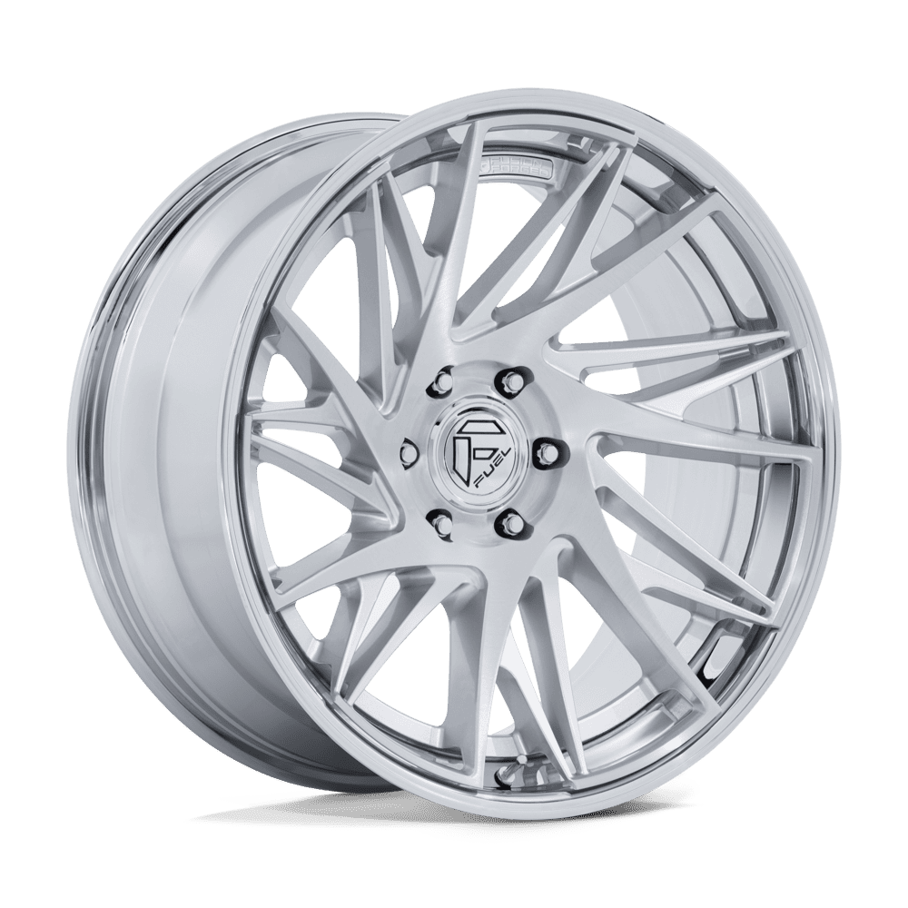 Fuel 1Pc Fc405 Dynamo 20X10 -18 Gloss Silver Brushed W/ Chr-Lp