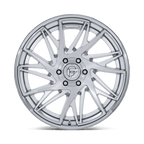 Fuel 1Pc Fc405 Dynamo 20X9 +1 Gloss Silver Brushed W/ Chr-Lp