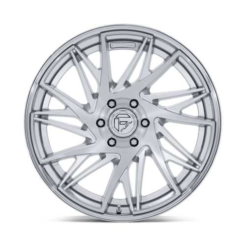 Fuel 1Pc Fc405 Dynamo 20X9 +1 Gloss Silver Brushed W/ Chr-Lp