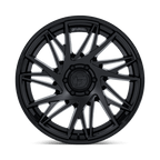 Fuel 1Pc Fc405 Dynamo 20X9 +1 Matte Black W/ Gloss Black Lip