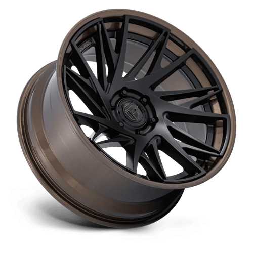 Fuel 1Pc Fc405 Dynamo 22X10 -18 Matte Black W/ G-Bronze Lip