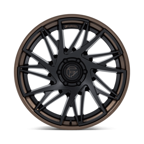 Fuel 1Pc Fc405 Dynamo 22X10 -18 Matte Black W/ G-Bronze Lip