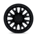 Fuel 1Pc D406 Catalyst Dually 20X8.25 -202 Matte Black W/ Gloss Black Lip