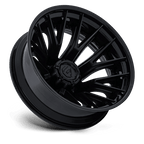 Fuel 1Pc D406 Catalyst Dually 22X8.25 -202 Matte Black W/ Gloss Black Lip
