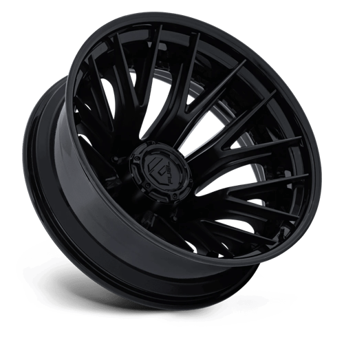Fuel 1Pc D406 Catalyst Dually 22X8.25 -202 Matte Black W/ Gloss Black Lip