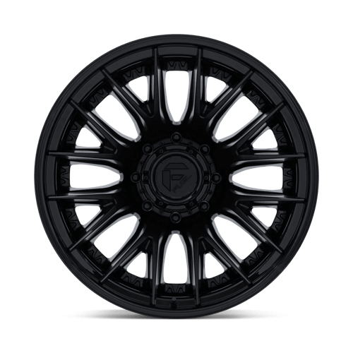 Fuel 1Pc D406 Catalyst Dually 22X8.25 -202 Matte Black W/ Gloss Black Lip