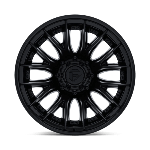 Fuel 1Pc D406 Catalyst Dually 22X8.25 -221 Matte Black W/ Gloss Black Lip