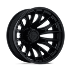 Fuel 1Pc D406 Catalyst Dually 24X8.25 -221 Matte Black W/ Gloss Black Lip