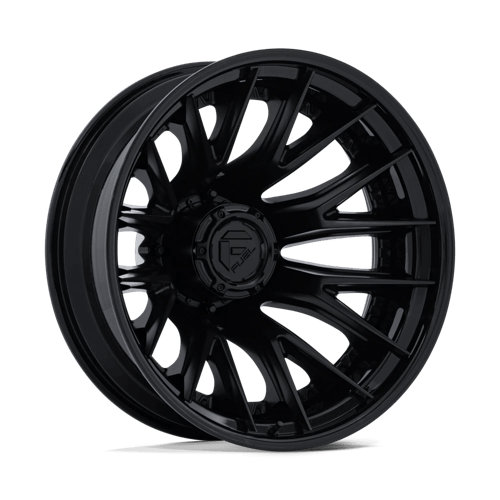 Fuel 1Pc D406 Catalyst Dually 24X8.25 -221 Matte Black W/ Gloss Black Lip