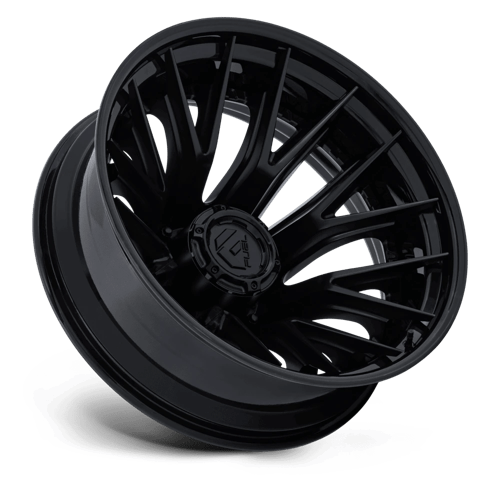Fuel 1Pc D406 Catalyst Dually 24X8.25 -221 Matte Black W/ Gloss Black Lip