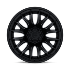 Fuel 1Pc D406 Catalyst Dually 24X8.25 -221 Matte Black W/ Gloss Black Lip