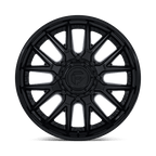 Fuel 1Pc D406 Catalyst Dually 22X8.25 +105 Matte Black W/ Gloss Black Lip