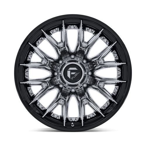 Fuel 1Pc D407 Catalyst Dually 22X8.25 -202 Chrome W/ Gloss Black Lip