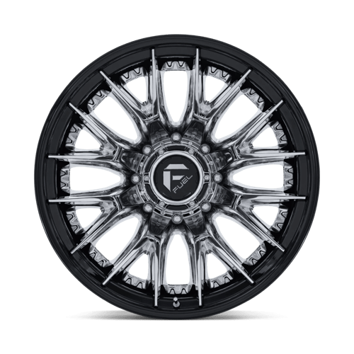 Fuel 1Pc D407 Catalyst Dually 22X8.25 -221 Chrome W/ Gloss Black Lip