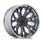Fuel 1Pc Fc409 Hive 20X10 -18 Gloss Gunmetal W/ Chrome Lip