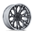 Fuel 1Pc Fc409 Hive 22X9.5 +20 Gloss Gunmetal W/ Chrome Lip