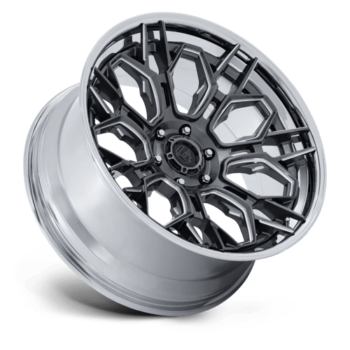 Fuel 1Pc Fc409 Hive 22X9.5 +20 Gloss Gunmetal W/ Chrome Lip