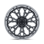 Fuel 1Pc Fc409 Hive 22X9.5 +20 Gloss Gunmetal W/ Chrome Lip