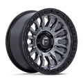 Fuel 1Pc Fc857 Rincon 17X8.5 -1 Matte Gunmetal W/ M-Black Lip