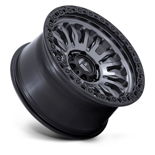 Fuel 1Pc Fc857 Rincon 18X9 -12 Matte Gunmetal W/ M-Black Lip