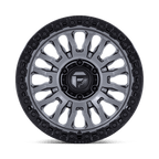 Fuel 1Pc Fc857 Rincon 18X9 +1 Matte Gunmetal W/ M-Black Lip