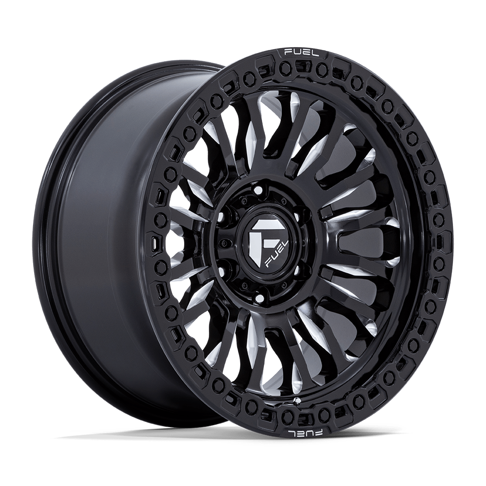 Fuel 1Pc Fc857 Rincon 17X9 +20 Gloss Black Milled
