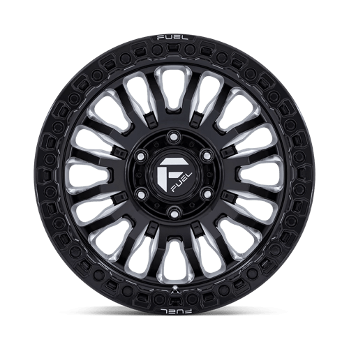 Fuel 1Pc Fc857 Rincon 18X9 -12 Gloss Black Milled