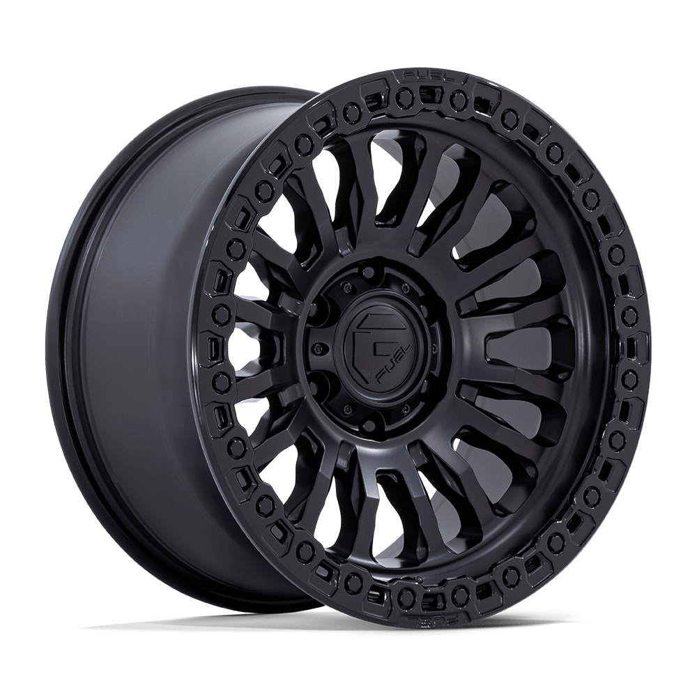 Fuel 1Pc Fc857 Rincon 18X9 +1 Matte Black W/ Gloss Black Lip