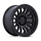 Fuel 1Pc Fc857 Rincon 18X9 -12 Matte Black W/ Gloss Black Lip