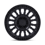 Fuel 1Pc Fc857 Rincon 20X9 +1 Matte Black W/ Gloss Black Lip