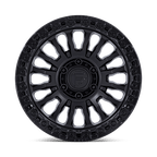 Fuel 1Pc Fc857 Rincon 18X9 -12 Matte Black W/ Gloss Black Lip
