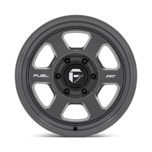 Fuel 1Pc Fc860 Hype 17X8.5 -10 Battleship Gray