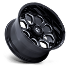 Fuel 1Pc Fc862 Scepter 22X10 -18 Gloss Black Milled