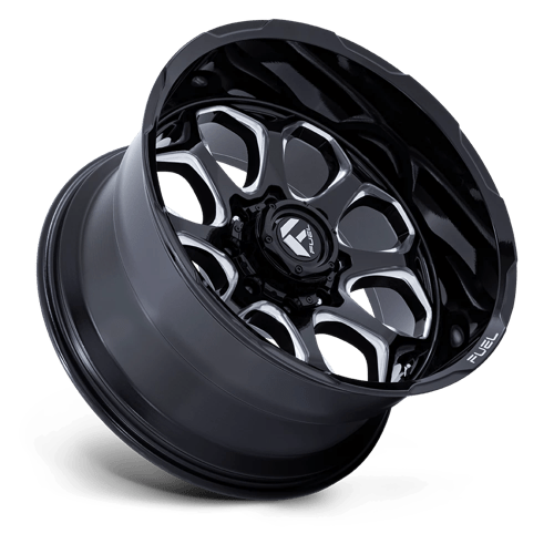Fuel 1Pc Fc862 Scepter 20X10 -18 Gloss Black Milled
