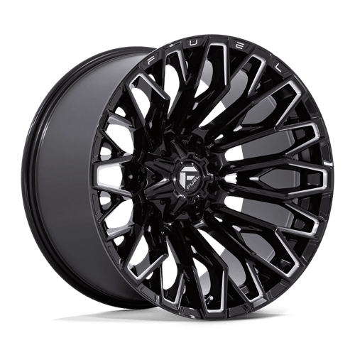 Fuel 1Pc Fc865 Strike 22X12 -44 Gloss Black Milled