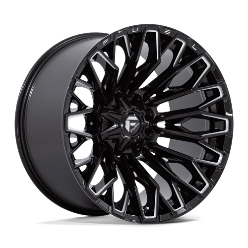Fuel 1Pc Fc865 Strike 22X12 -44 Gloss Black Milled