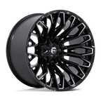Fuel 1Pc Fc865 Strike 22X12 -44 Gloss Black Milled