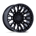 Fuel 1Pc Fc865 Strike 22X10 -18 Blackout