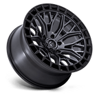 Fuel 1Pc Fc869 Sigma 17X9 +1 Matte Gunmetal W/ M-Blk Lip
