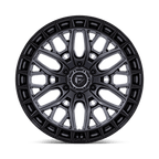 Fuel 1Pc Fc869 Sigma 20X10 -18 Matte Gunmetal W/ M-Blk Lip