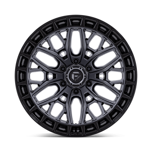 Fuel 1Pc Fc869 Sigma 20X10 -18 Matte Gunmetal W/ M-Blk Lip