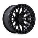 Fuel 1Pc Fc869 Sigma 17X9 +1 Blackout W/ G-Blk Lip
