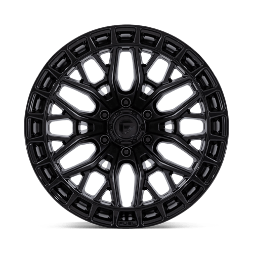 Fuel 1Pc Fc869 Sigma 22X9.5 +18 Blackout W/ G-Blk Lip