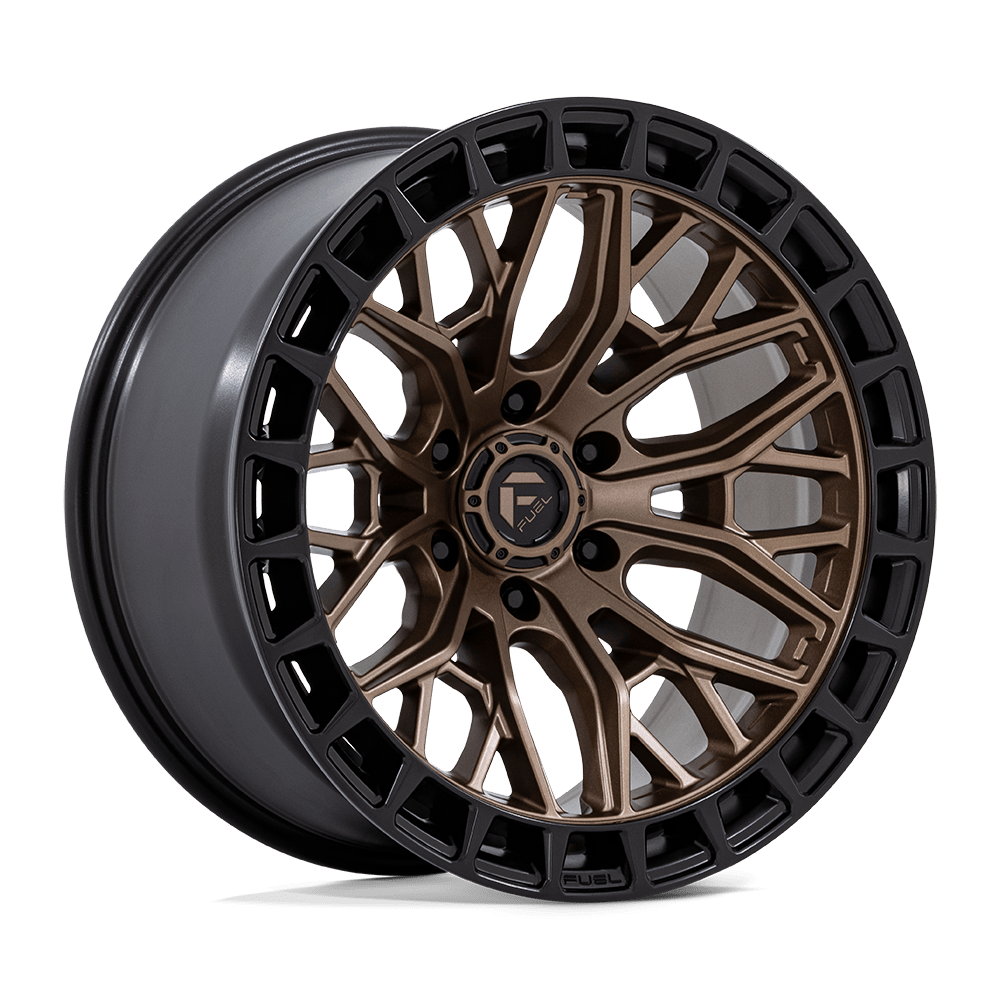Fuel 1Pc Fc869 Sigma 20X10 -18 Matte Bronze W/ M-Blk Lip