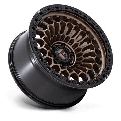 Fuel 1Pc Fc870 Sinister 20X10 -18 Matte Bronze W/ M-Blk Lip