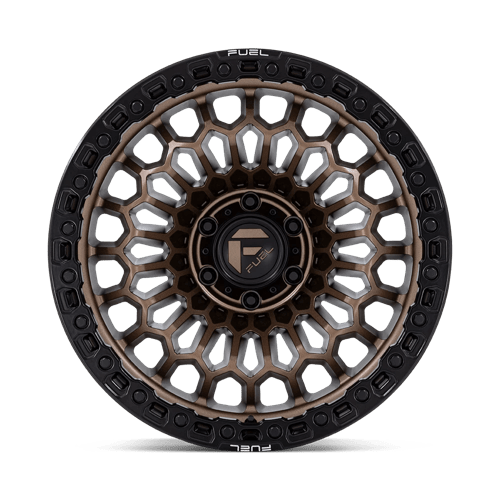 Fuel 1Pc Fc870 Sinister 20X10 -18 Matte Bronze W/ M-Blk Lip